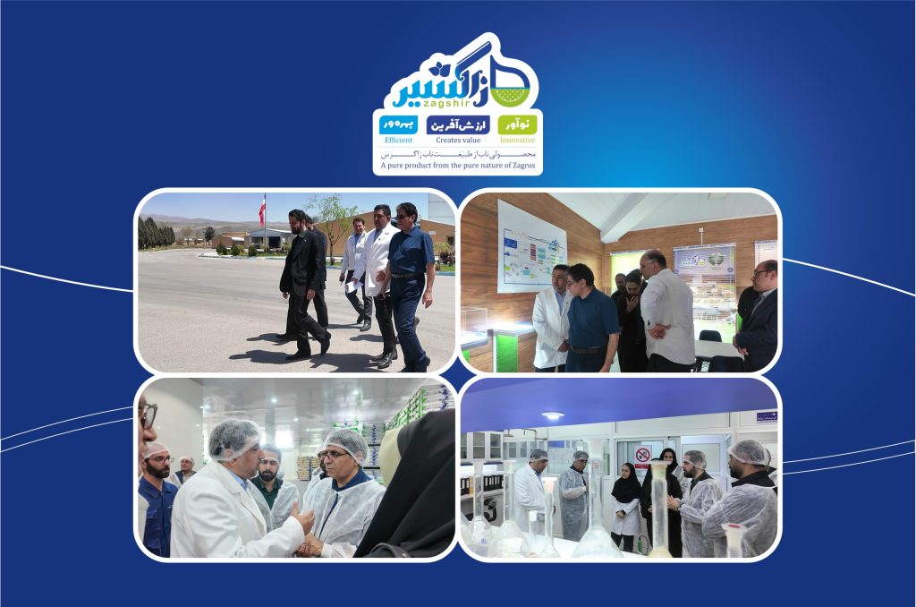 بازدید مدیرعامل شستا از نماد پالایش شیر ایران