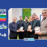 بازدید مقامات عالی‌رتبه وزارت کار از غرفه زاگشیر؛ تأکید بر شتاب‌بخشی به نهضت تولید و توسعه اقتصادی